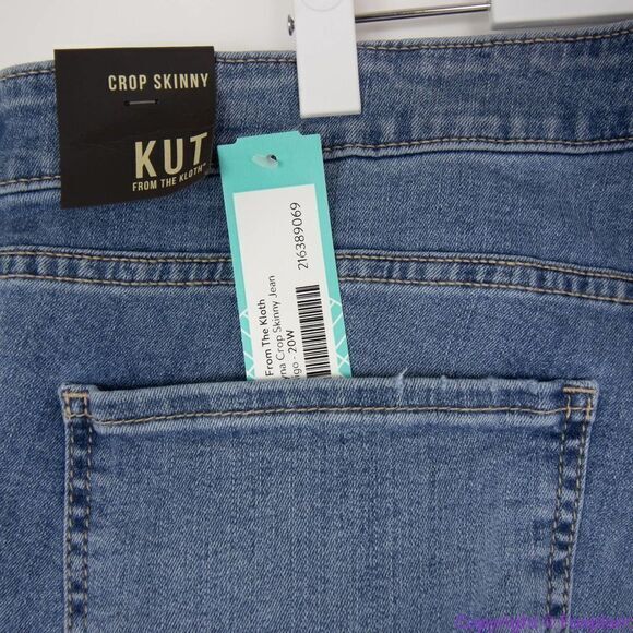 NEW Kut from the Kloth Dayna Crop Skinny Jean indigo, 20W - Picture 13 of 15